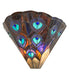 Meyda Tiffany - 119280 - Two Light Wall Sconce - Peacock - Crystal
