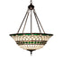 Meyda Tiffany - 128649 - Three Light Pendant - Tiffany Roman - Mahogany Bronze