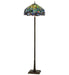 Meyda Tiffany - 151154 - Four Light Floor Lamp - Tiffany Hanginghead Dragonfly - Mahogany Bronze