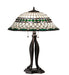 Meyda Tiffany - 15405 - Three Light Table Lamp - Tiffany Roman - Mahogany Bronze