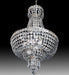 Meyda Tiffany - 174418 - Four Light Chandelier - Beethoven - Chrome,Crystal