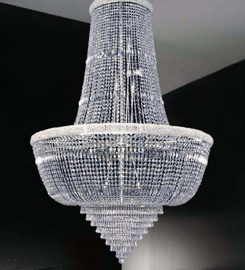 Meyda Tiffany - 174426 - 20 Light Chandelier - Osaka Empire - Chrome,Crystal