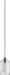 Quorum - 882-65 - One Light Pendant - Glass Pendants - Satin Nickel Clear and White
