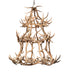 Meyda Tiffany - 212276 - 18 Light Chandelier - Antlers - Verdigris,Copper