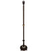 Meyda Tiffany - 21612 - One Light Floor Base - Arc Deco - Mahogany Bronze