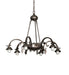 Meyda Tiffany - 219620 - Six Light Chandelier - Alpine - Oil Rubbed Bronze