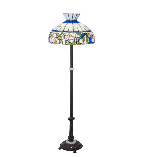 Meyda Tiffany - 228512 - Three Light Floor Lamp - Rose Vine