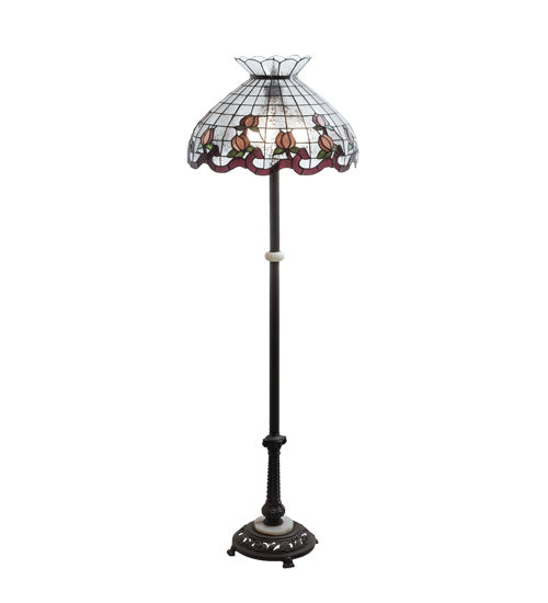Meyda Tiffany - 228519 - Three Light Floor Lamp - Roseborder