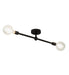Meyda Tiffany - 228850 - Two Light Flushmount - Pronograde - Craftsman Brown