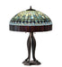 Meyda Tiffany - 229128 - Three Light Table Lamp - Tiffany Candice - Mahogany Bronze