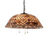 Meyda Tiffany - 231153 - Three Light Pendant - Tiffany Fishscale - Mahogany Bronze
