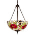 Meyda Tiffany - 232775 - Three Light Pendant - Renaissance Rose - Mahogany Bronze