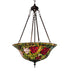 Meyda Tiffany - 232778 - Three Light Pendant - Tiffany Rosebush - Mahogany Bronze