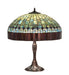 Meyda Tiffany - 232801 - Three Light Table Lamp - Candice - Mahogany Bronze