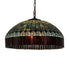 Meyda Tiffany - 38664 - Three Light Pendant - Tiffany Candice - Mahogany Bronze