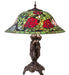Meyda Tiffany - 78364 - Two Light Table Lamp - Tiffany Rosebush - Mahogany Bronze