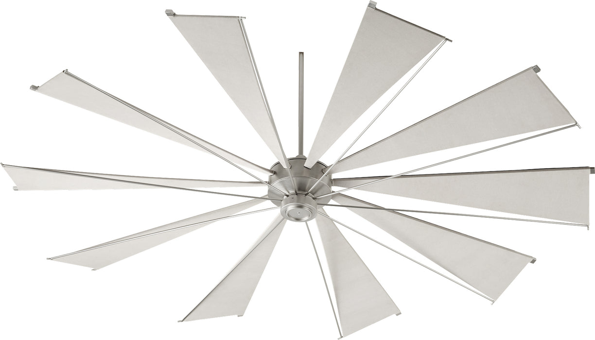 Quorum - 69210-65 - 92``Ceiling Fan - Mykonos - Satin Nickel