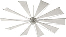 Quorum - 69210-65 - 92``Ceiling Fan - Mykonos - Satin Nickel