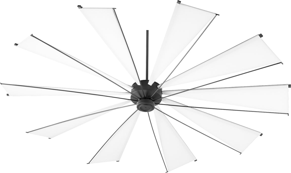 Quorum - 69210-69 - 92``Ceiling Fan - Mykonos - Noir