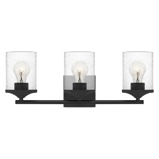 Quoizel - ABR8621MBK - Three Light Bath - Abner - Matte Black