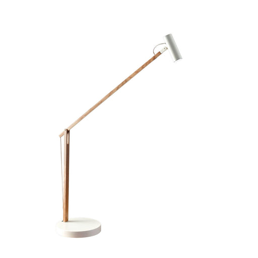 Adesso Home - AD9100-12 - LED Desk Lamp - Crane - White