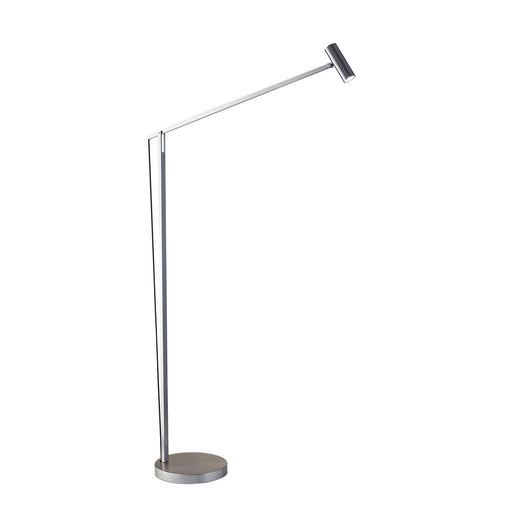 Adesso Home - AD9101-22 - LED Floor Lamp - Crane - Brushed Steel