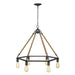 Acclaim Lighting - IN10055AGY - Six Light Chandelier - Holden - Antique Gray