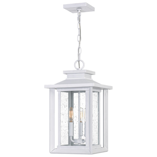 Quoizel - WKF1911W - Three Light Outdoor Hanging Lantern - Wakefield - White Lustre