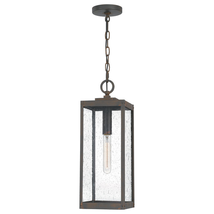 Quoizel - WVR1907IZ - One Light Outdoor Hanging Lantern - Westover - Industrial Bronze