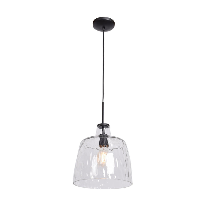 Access - 50938LEDDLP-BL/CLR - LED Pendant - Simplicite - Black
