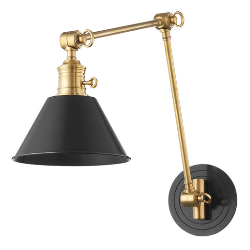 Hudson Valley - 8323-AOB - One Light Wall Sconce - Garden City - Aged Old Bronze