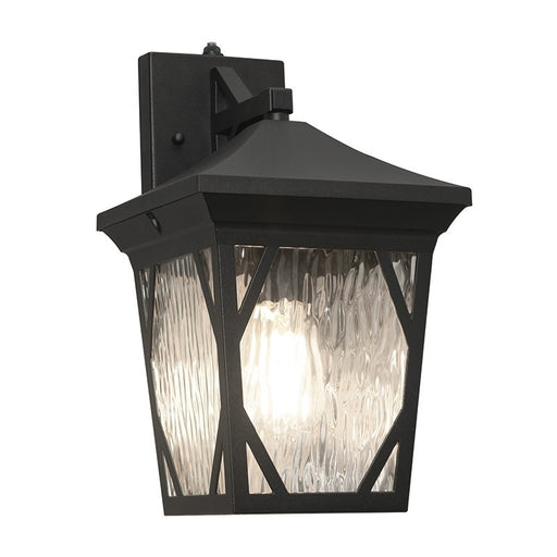 AFX Lighting - CAMW0814MBK - One Light Outdoor Lantern - Campton - Black