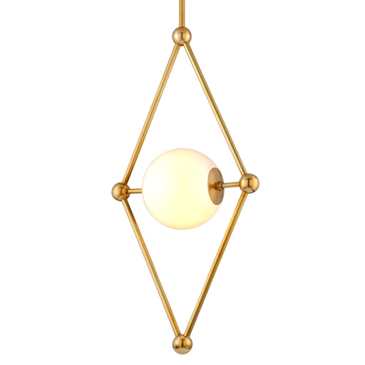 Corbett Lighting - 298-42 - One Light Pendant - Bickley - Vintage Brass