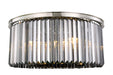 Elegant Lighting - 1238F31PN-SS/RC - Eight Light Flush Mount - Sydney - Polished Nickel