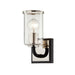 Troy Lighting - B7681 - One Light Vanity - Aeon - Carbide Blk & Pol Nickel