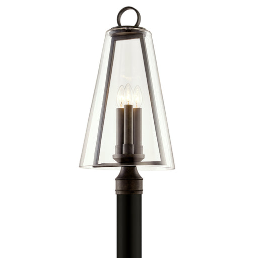 Troy Lighting - P7405 - Three Light Post Lantern - Adamson - French Iron