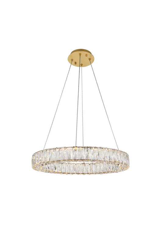 Elegant Lighting - 3503D23G - LED Chandelier - Monroe - Gold