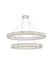 Elegant Lighting - 3503D40C - LED Chandelier - Monroe - Chrome