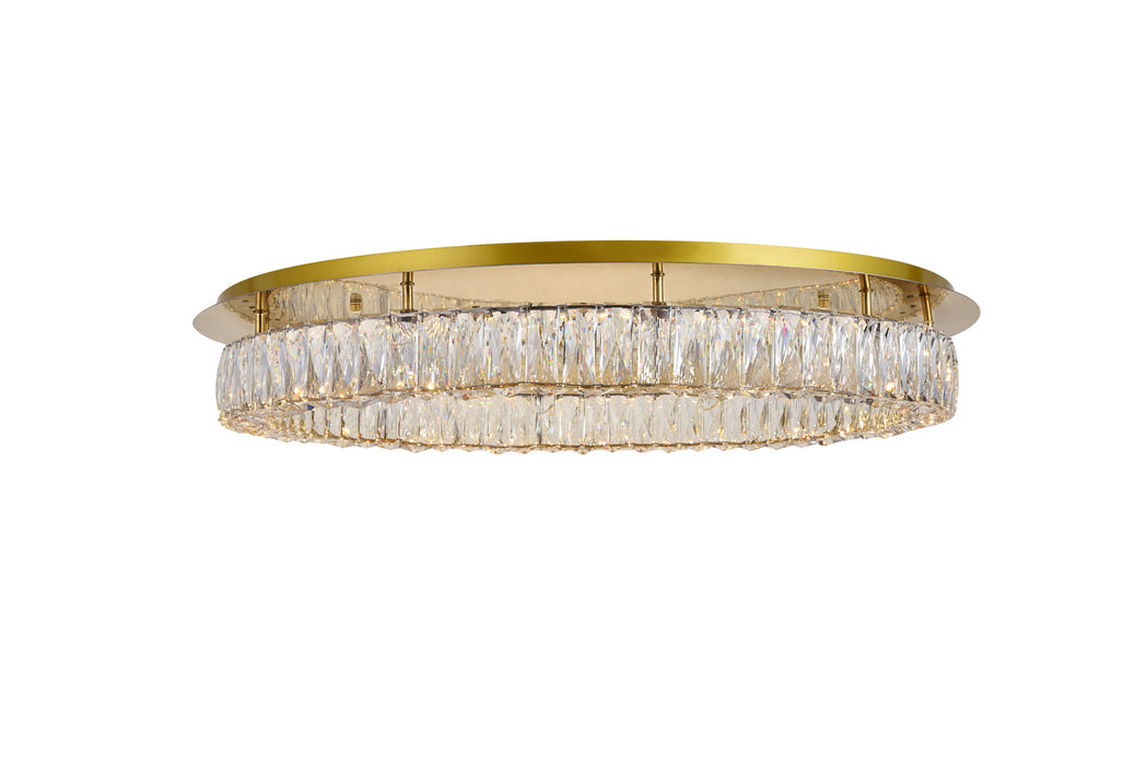 Elegant Lighting - 3503F33G - LED Flush Mount - Monroe - Gold
