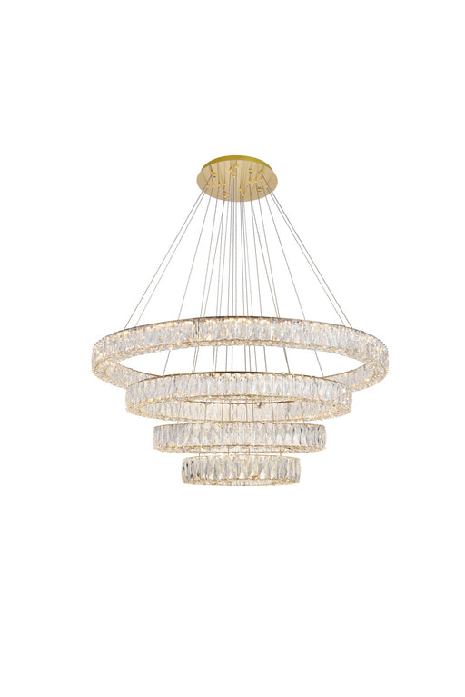 Elegant Lighting - 3503G41G - LED Chandelier - Monroe - Gold