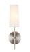 Elegant Lighting - LD6004W5BN - One Light Wall Sconce - Mel - Burnished Nickel And White Shade