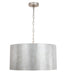 Elegant Lighting - LD6015D20S - Three Light Pendant - Miro - Vintage Silver