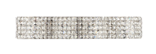 Elegant Lighting - LD7017C - Four Light Wall Sconce - Ollie - Chrome And Clear Crystals