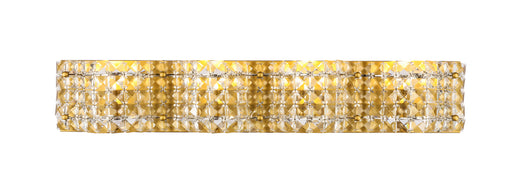 Elegant Lighting - LD7018BR - Four Light Wall Sconce - Ollie - Brass And Clear Crystals