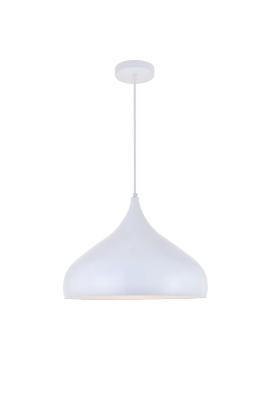 Elegant Lighting - LDPD2045WH - One Light Pendant - Circa - White