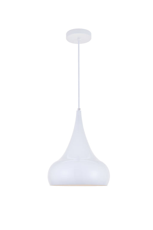 Elegant Lighting - LDPD2047WH - One Light Pendant - Circa - White