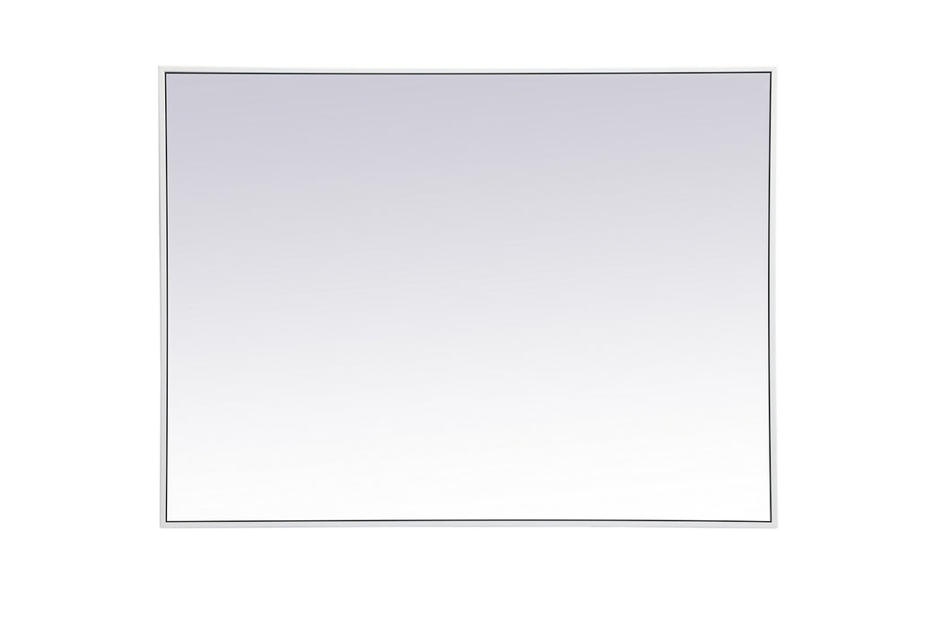 Elegant Lighting - MR43040WH - Mirror - Monet - White