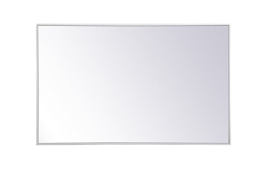 Elegant Lighting - MR43048WH - Mirror - Monet - White