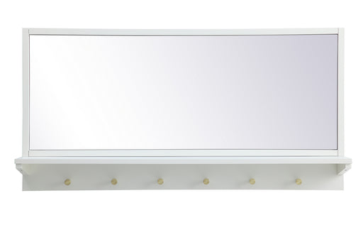 Elegant Lighting - MR504221WH - Mirror - Elle - White