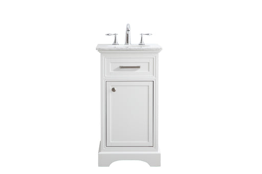 Elegant Lighting - VF15019WH - Single Bathroom Vanity Set - Americana - White